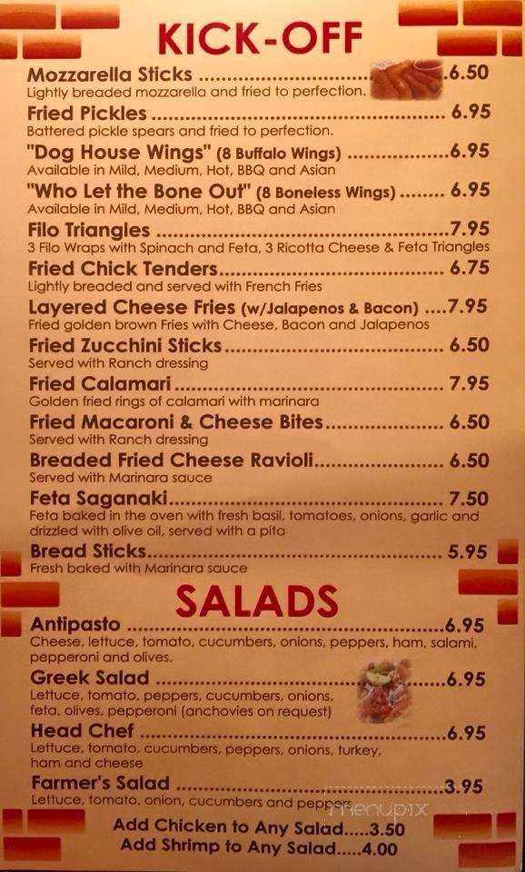 Campus Pizzeria - Shelby, NC menu_pic