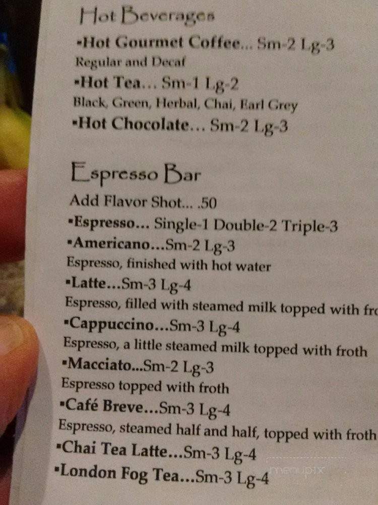 Mtns Eatery - Blairsville, GA menu_pic