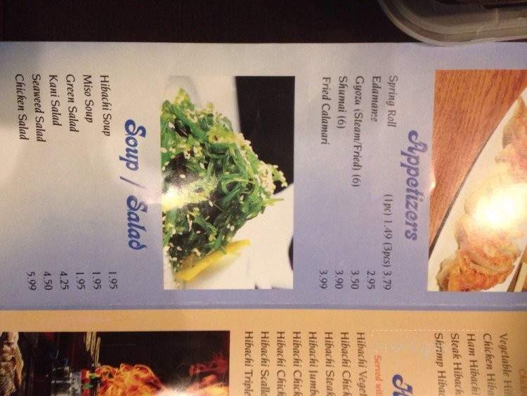 Bull Hibachi Express - Lagrange, GA menu_pic