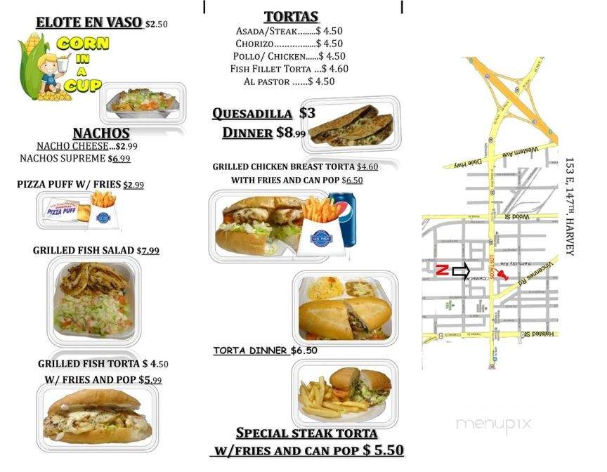 Los Tacos - Harvey, IL menu_pic