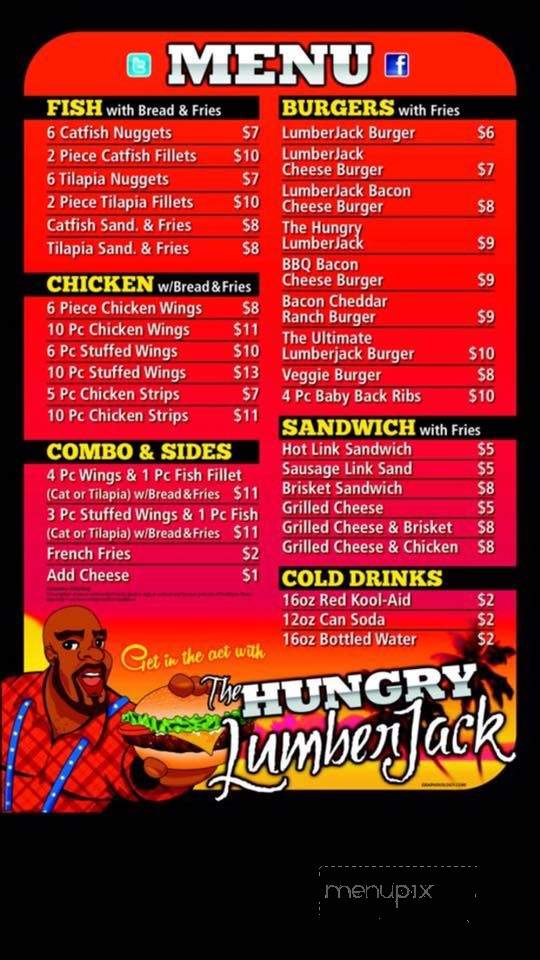 /250755968/Hungry-Lumberjack-Menu-Houston-TX - Houston, TX