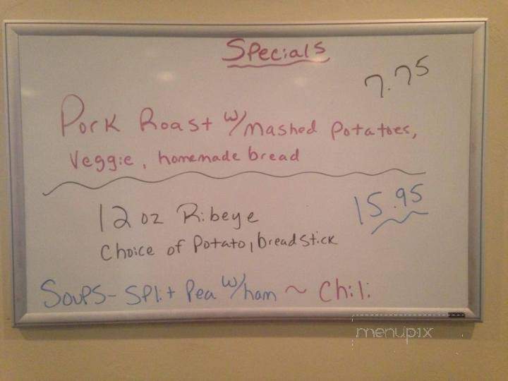 Tracey's Place - Mountain, WI menu_pic