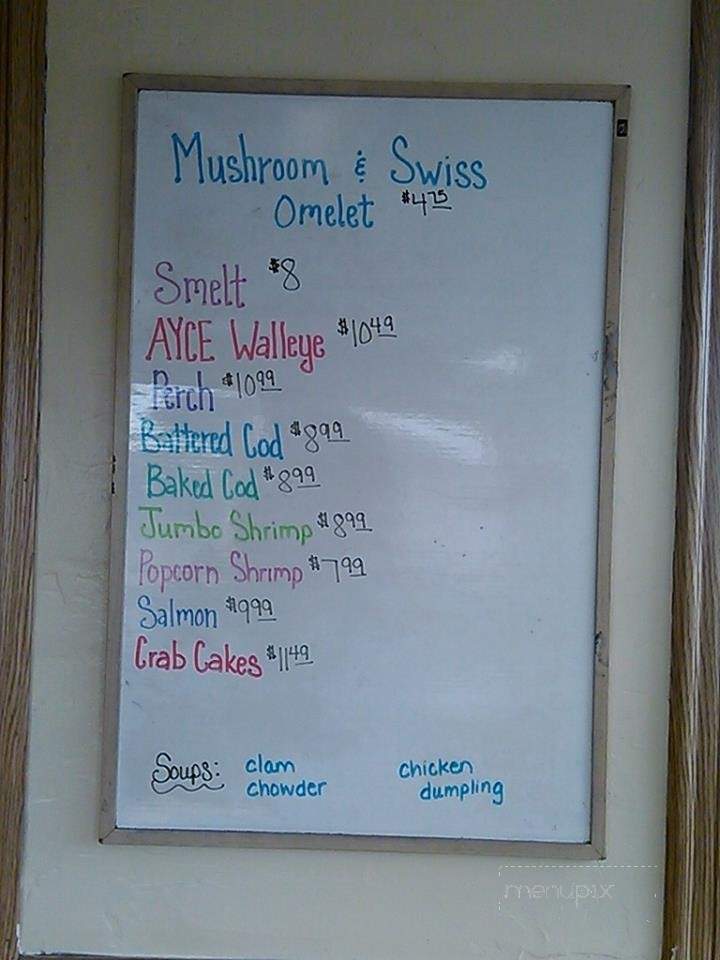 Peshtigo Cafe - Peshtigo, WI menu_pic