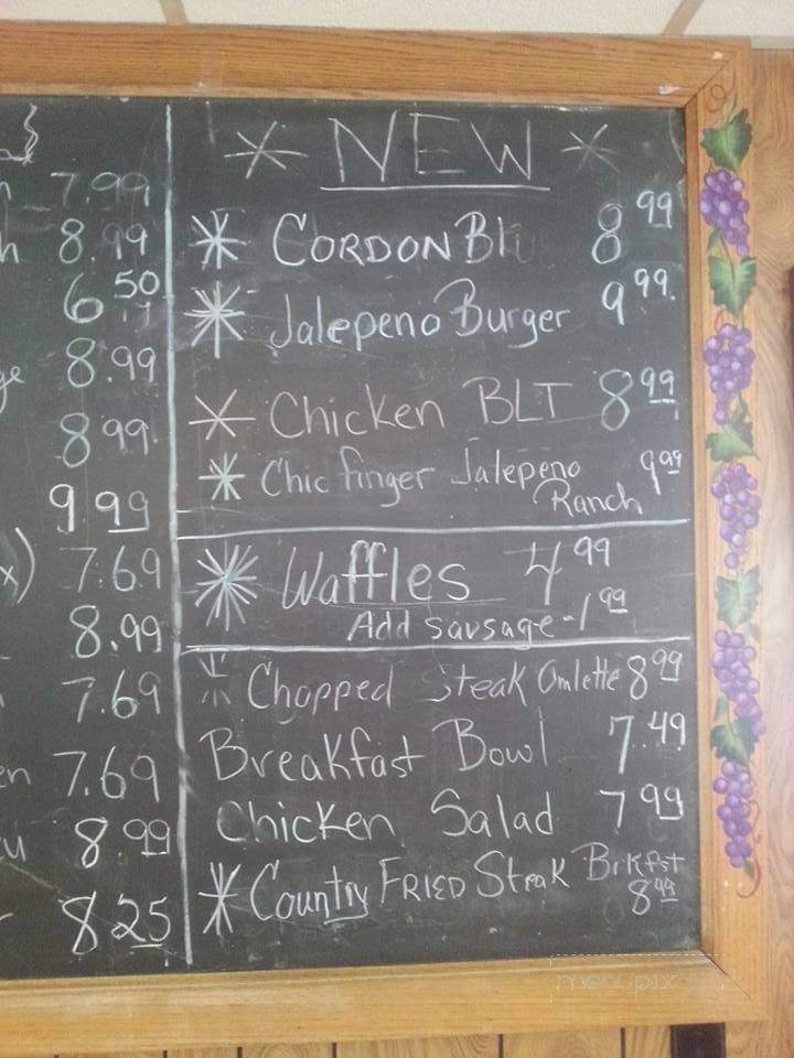 Four Corners Diner - Chautauqua, NY menu_pic