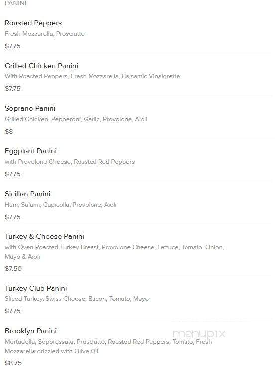 New York Pizza - Lancaster, PA menu_pic