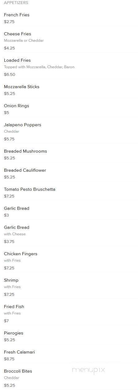 New York Pizza - Lancaster, PA menu_pic