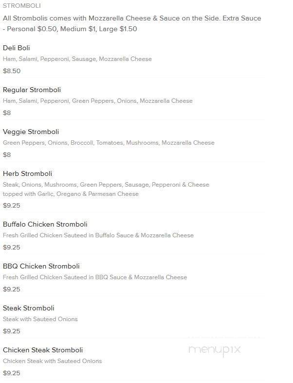 New York Pizza - Lancaster, PA menu_pic
