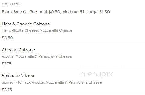 New York Pizza - Lancaster, PA menu_pic