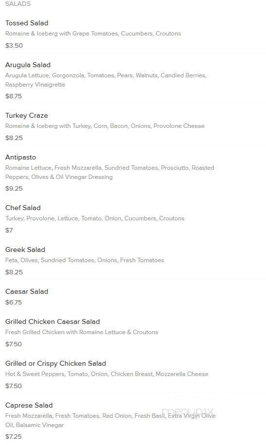 New York Pizza - Lancaster, PA menu_pic