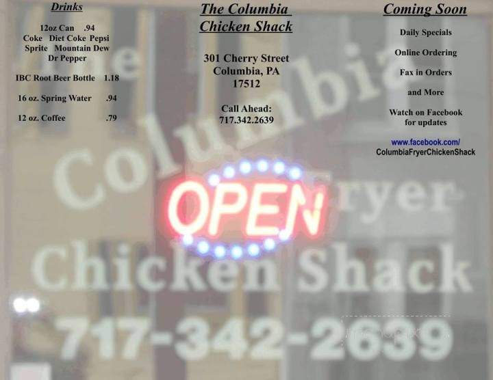 /250369019/Columbia-Chicken-Shack-Columbia-PA - Columbia, PA