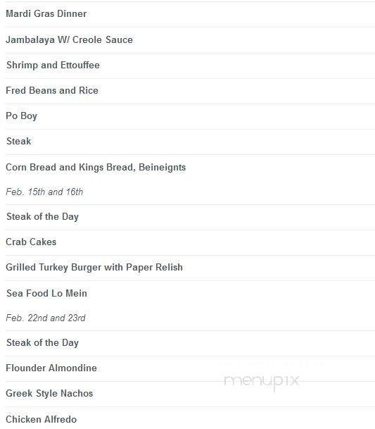 The Elk's Lodge - Lancaster, PA menu_pic