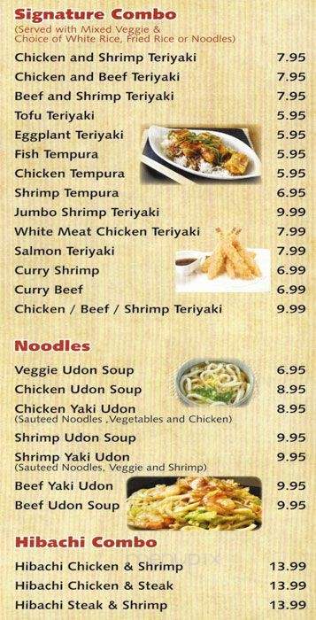Teriyaki Japan - Jamaica, NY menu_pic