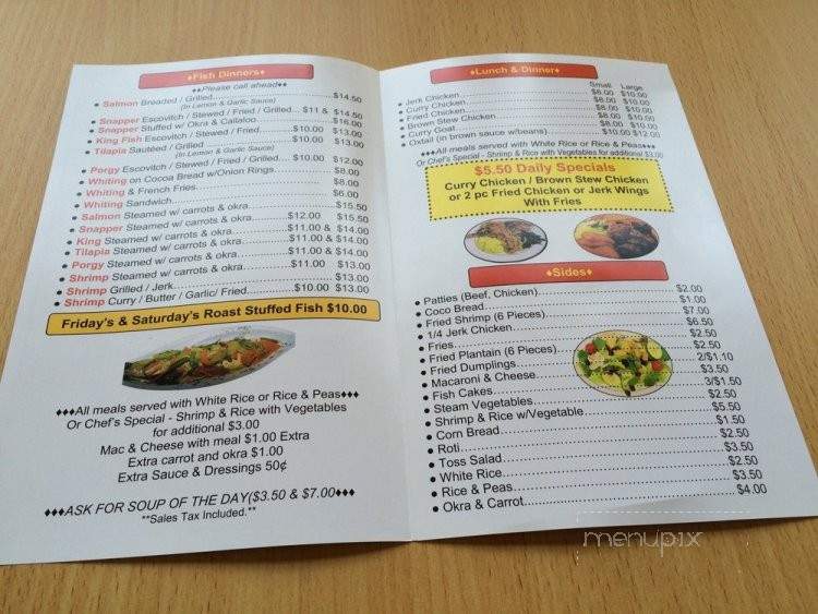 Fish And Dish - Far Rockaway, NY menu_pic
