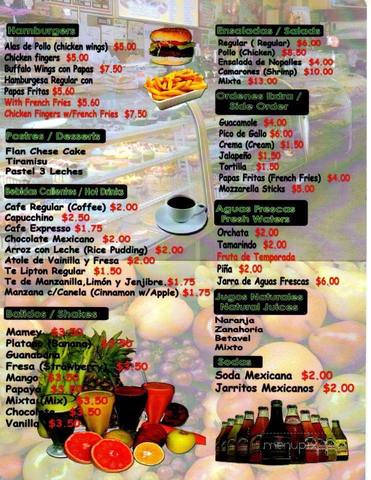 Cafe Con Pan Bakery II - Staten Island, NY menu_pic