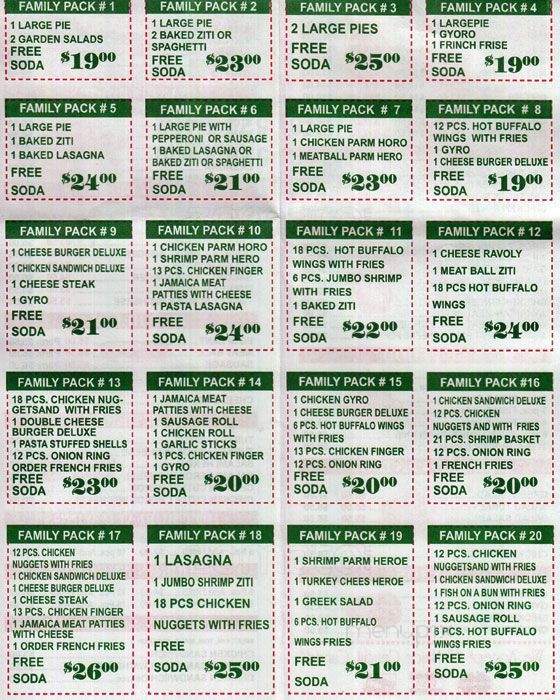 Dee & L's Pizza Plus - South Ozone Park, NY menu_pic