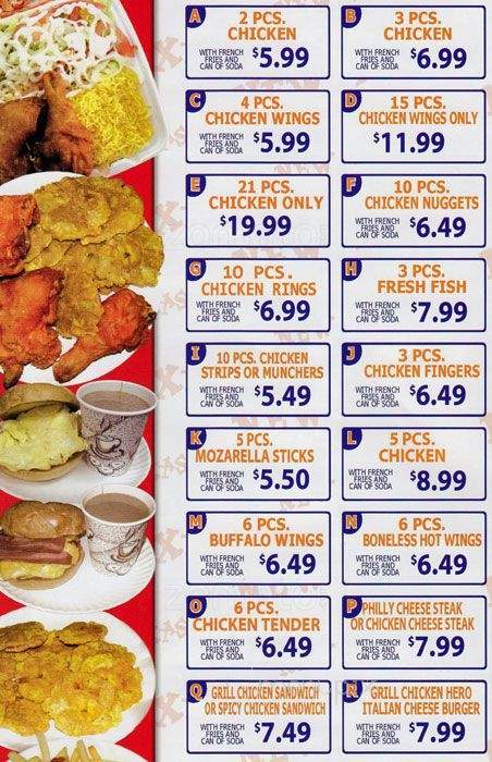 New Texas Fried Chicken - Brooklyn, NY menu_pic