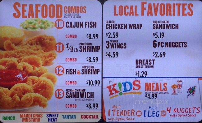 Pop Yes Fried Chicken And Pizza - Fresh Meadows, NY menu_pic