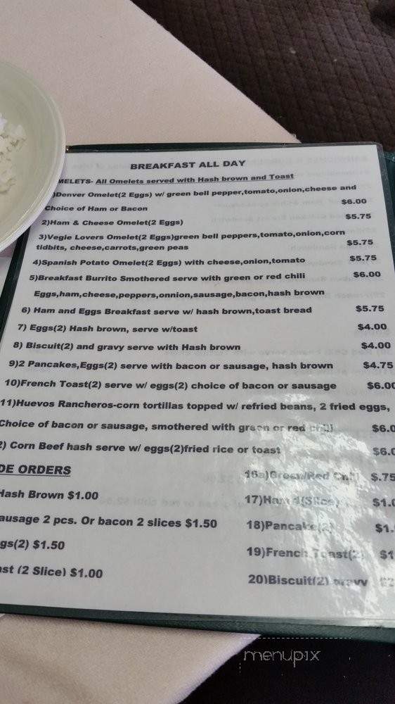 Springs Cafe - Colorado Springs, CO menu_pic