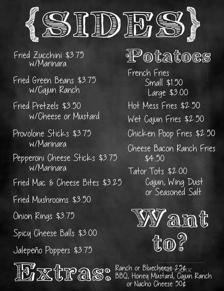 Hark's Place - Ambridge, PA menu_pic