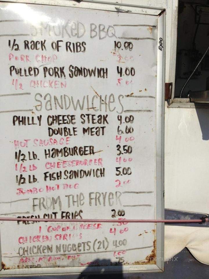 TNT Barbeque - Perryopolis, PA menu_pic