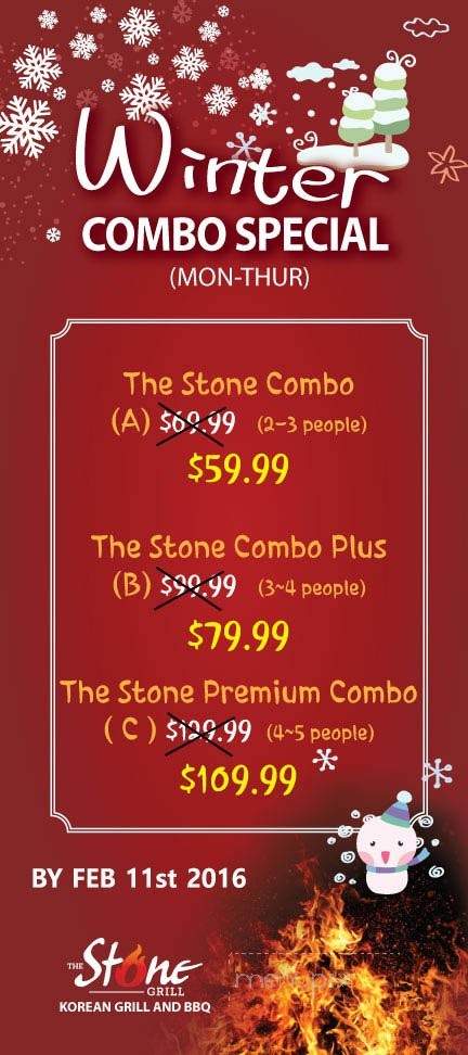The Stone Grill - Duluth, GA menu_pic