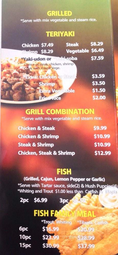 Grill & Wings - Lawrenceville, GA menu_pic