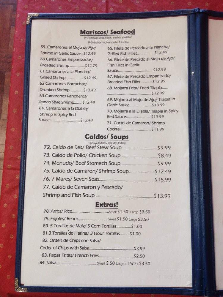 Taqueria Montano's Mexican Food - Port Saint Lucie, FL menu_pic