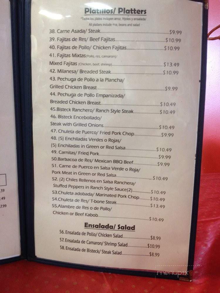 Taqueria Montano's Mexican Food - Port Saint Lucie, FL menu_pic
