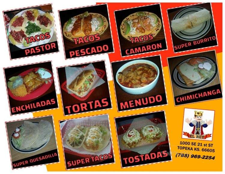 EL REY Mexican Restaurant - Topeka, KS menu_pic