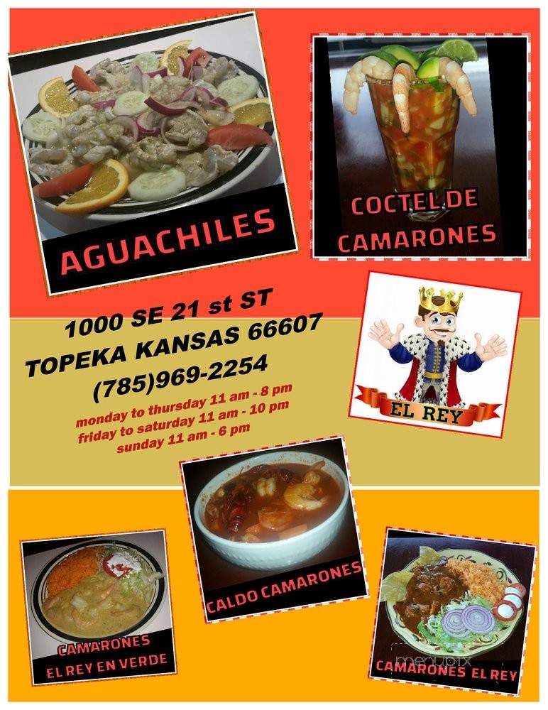 EL REY Mexican Restaurant - Topeka, KS menu_pic