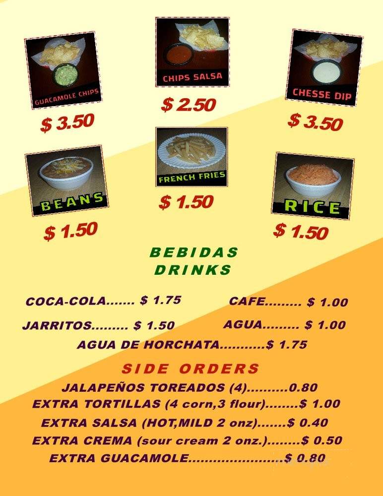 EL REY Mexican Restaurant - Topeka, KS menu_pic