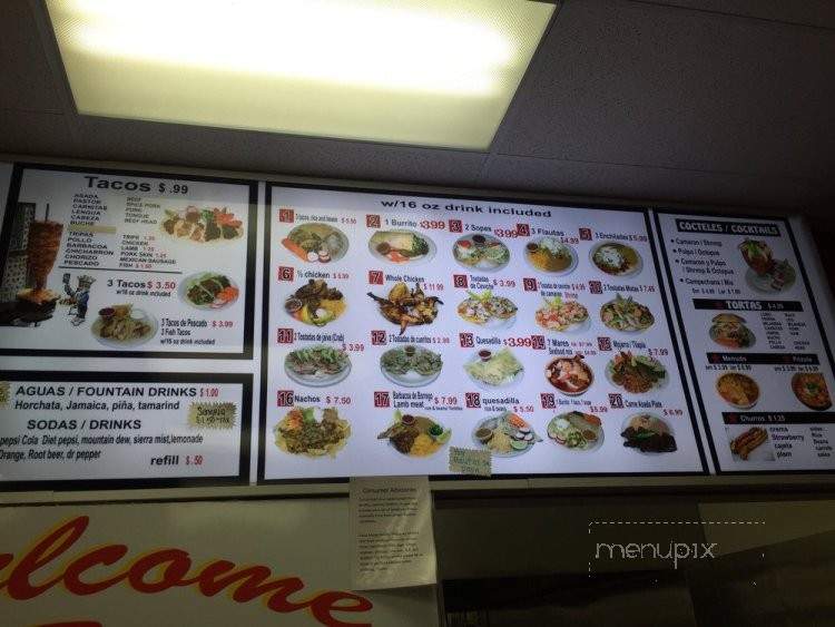 El Rey De Oros - West Jordan, UT menu_pic