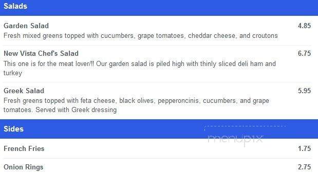Vistagrill - Columbia, SC menu_pic
