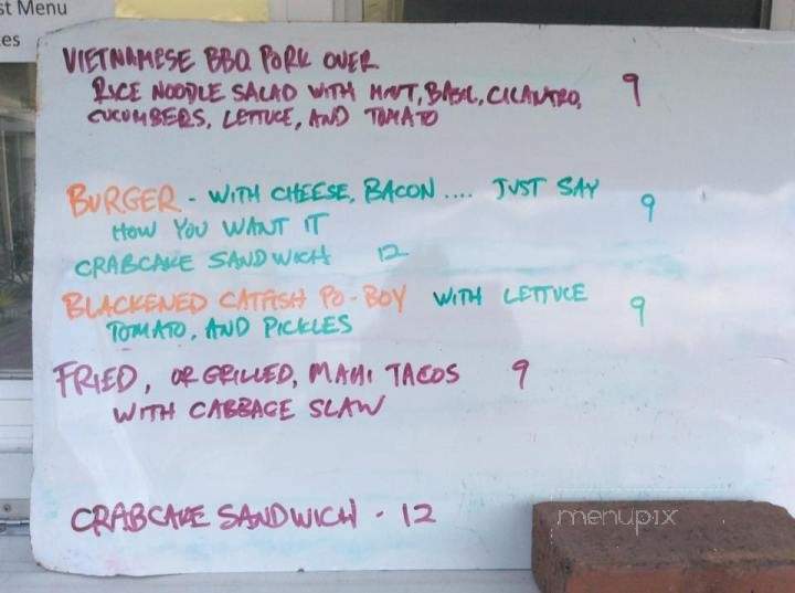 Ginter Parked - Richmond, VA menu_pic