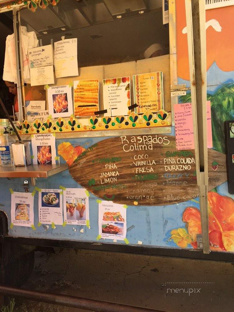 Raspados Colimas - Lubbock, TX menu_pic