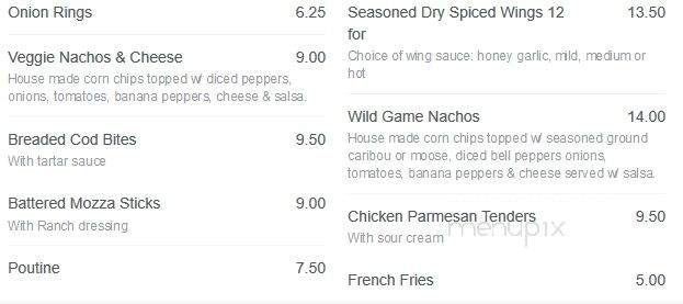 O'Reilly's Pub - Lubbock, TX menu_pic