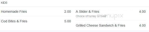O'Reilly's Pub - Lubbock, TX menu_pic