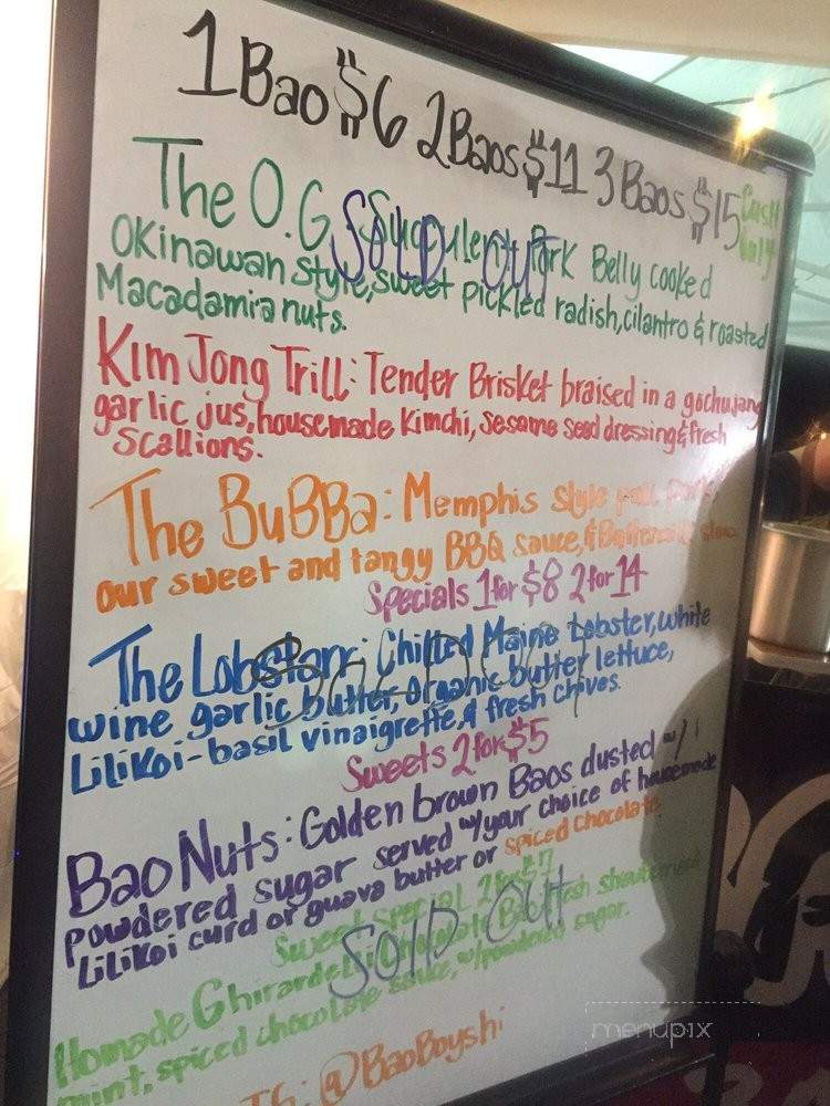 Eat The Street - Honolulu, HI menu_pic