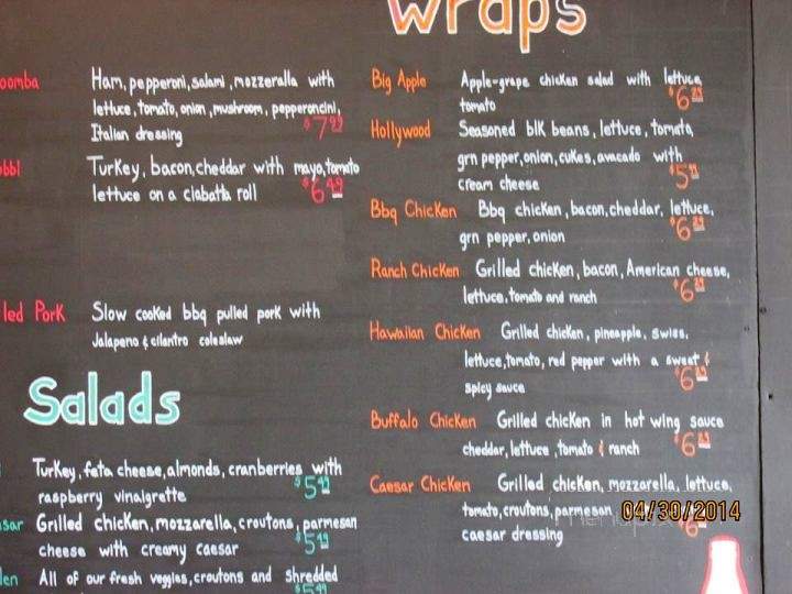 Chatterbox Cafe - Davison, MI menu_pic