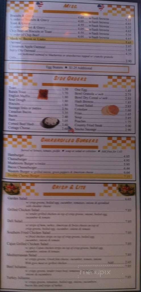 Blueberry Hill Restaurant - Greensburg, IN menu_pic
