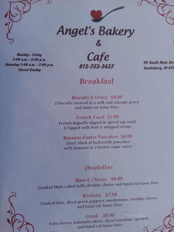 /250579382/Angels-Bakery-and-Cafe-Scottsburg-IN - Scottsburg, IN