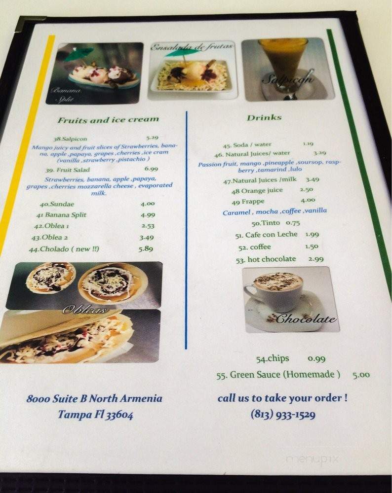 Todo Rico Sandwich Shop - Tampa, FL menu_pic