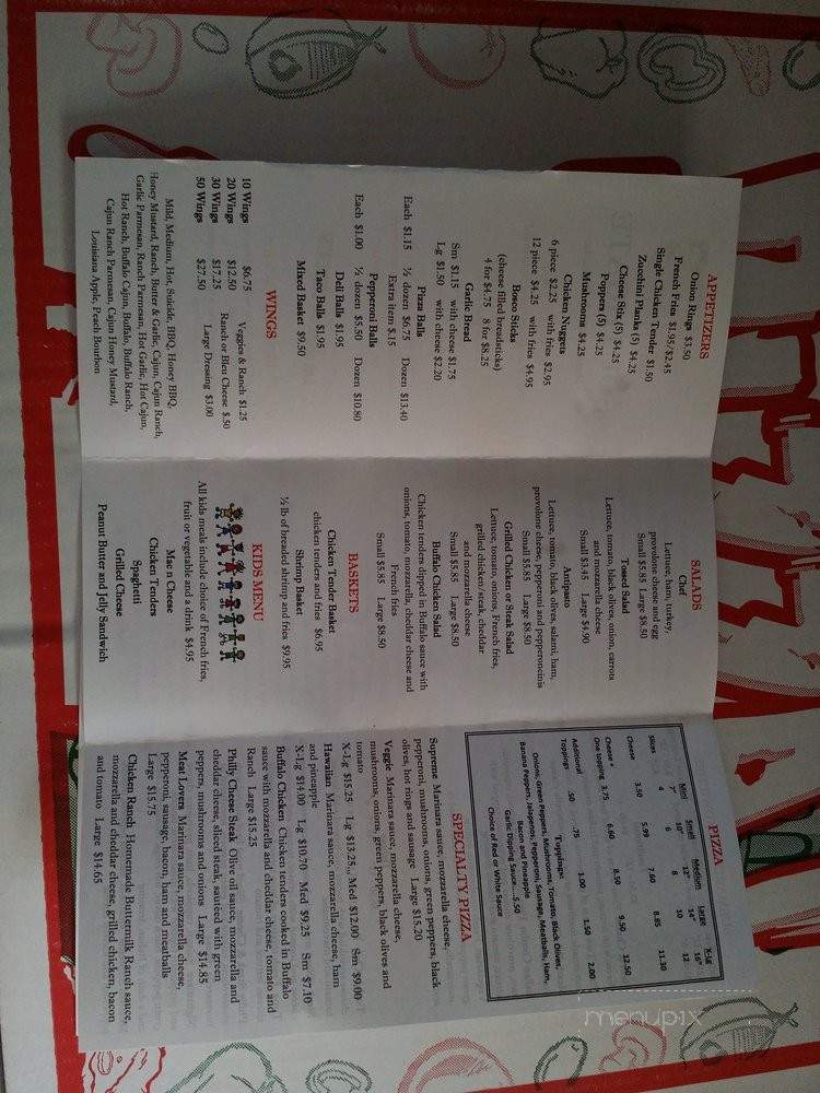 Southgate Restaurant And Pizzeria - Erie, PA menu_pic