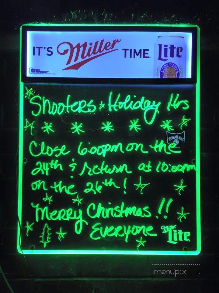 Shooter's - Kansas City, MO menu_pic
