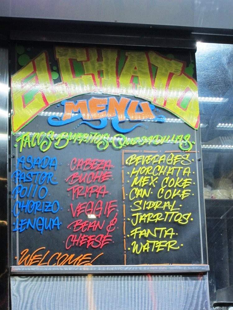 Chato's Tacos - Pacoima, CA menu_pic