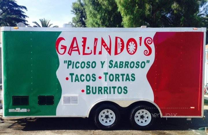 Galindos Picoso y Sabroso Taco Truck - Los Angeles, CA menu_pic