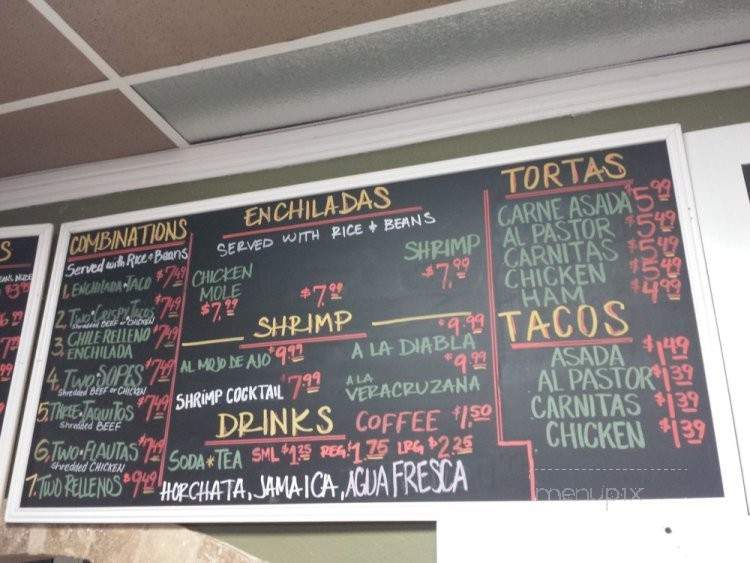 La Tapatia Grill - Pacoima, CA menu_pic