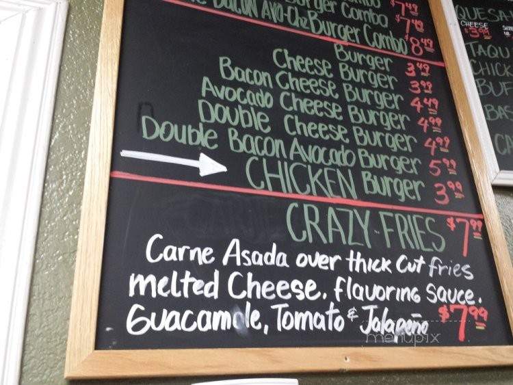La Tapatia Grill - Pacoima, CA menu_pic