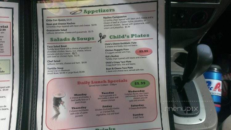 Lupita's Restaurant - Marion, TX menu_pic