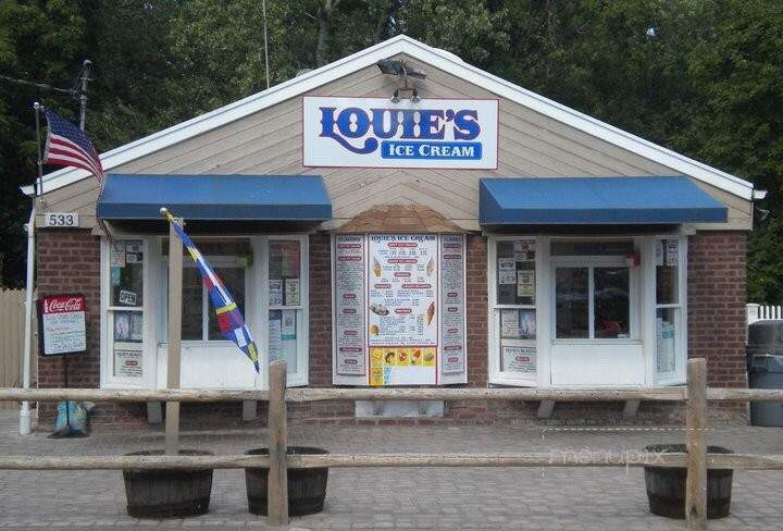 Louie's Ice Cream - Blauvelt, NY menu_pic